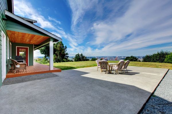Backyard Concrete Paving in Jefferson City