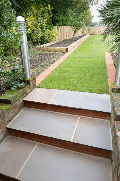 Backyard Steps Installation in Jefferson City