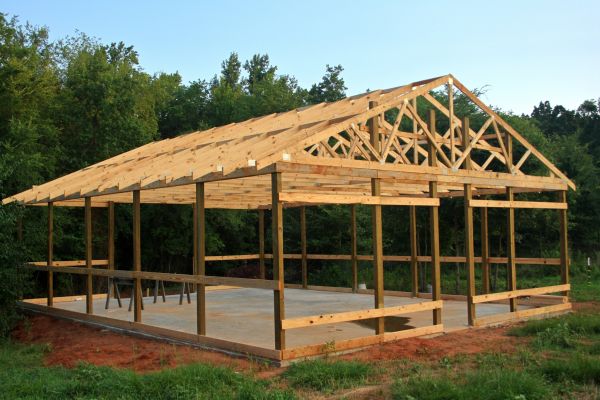 Barn Pad Installation in Jefferson City